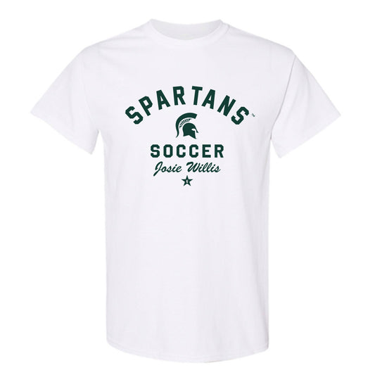 Michigan State - NCAA Women's Soccer : Josie Willis - Classic Shersey T-Shirt-0