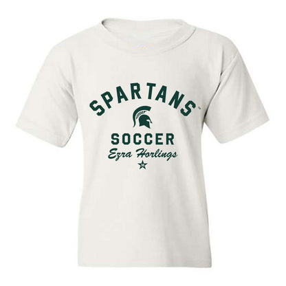 Michigan State - NCAA Men's Soccer : Ezra Horlings - Classic Shersey Youth T-Shirt-0