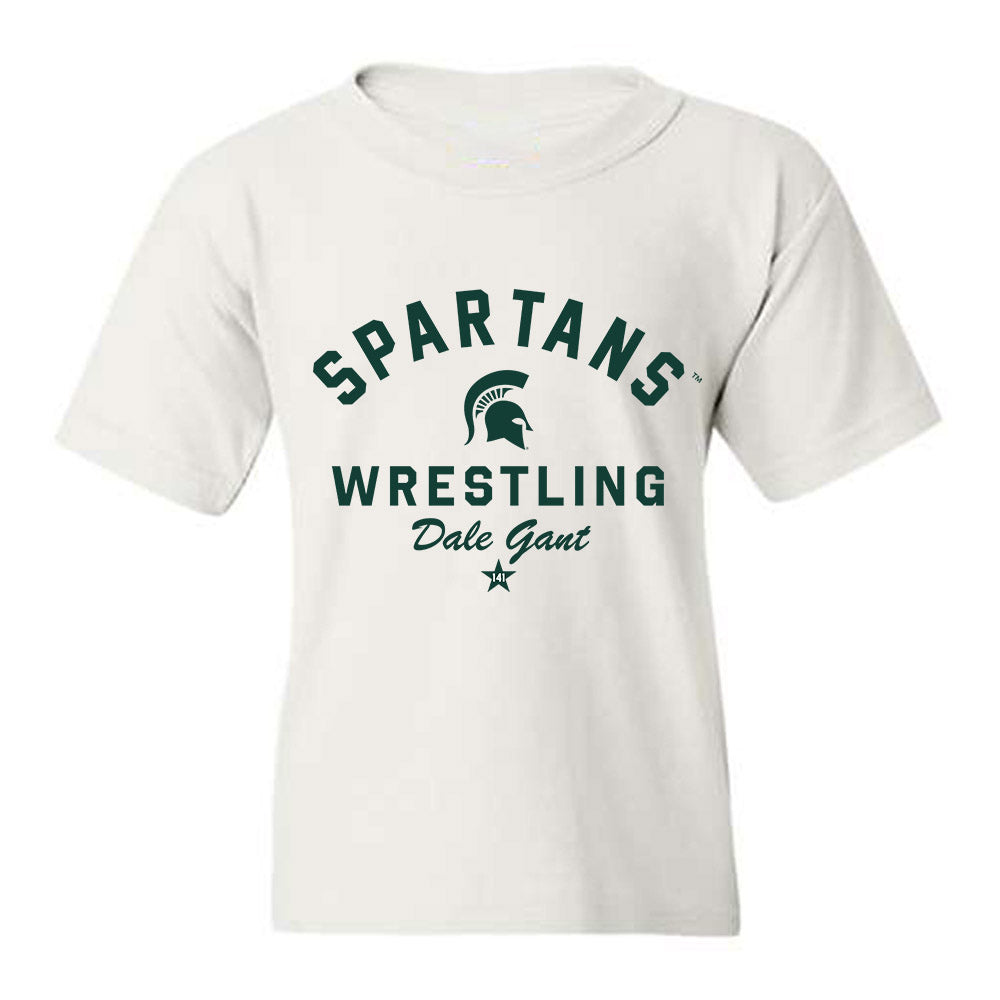 Michigan State - NCAA Wrestling : Dale Gant - Classic Shersey Youth T-Shirt-0