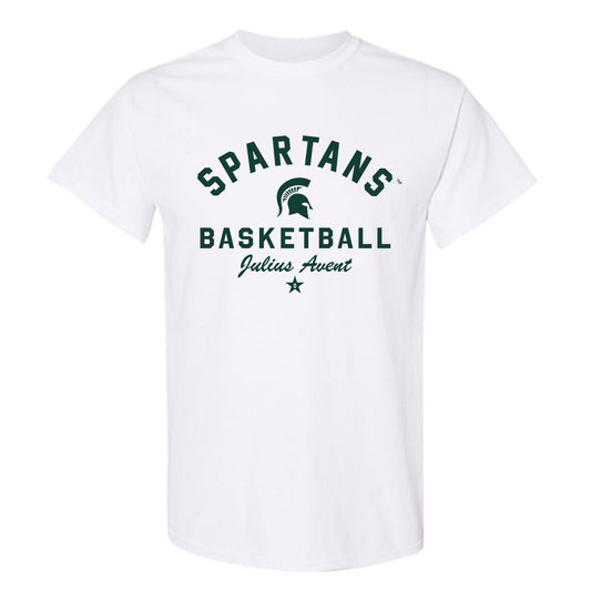 Michigan State - NCAA Men's Basketball : Julius Avent - Classic Shersey T-Shirt-0