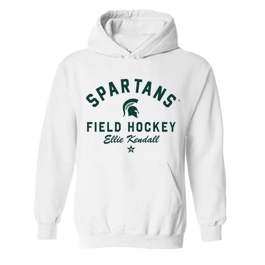 Michigan State - NCAA Women's Field Hockey : Ellie Kendall - Classic Shersey Hooded Sweatshirt-0