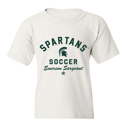 Michigan State - NCAA Women's Soccer : Emerson Sargeant - Classic Shersey Youth T-Shirt-0