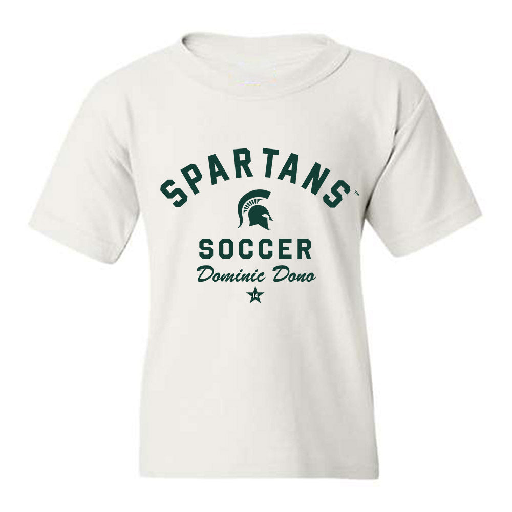 Michigan State - NCAA Men's Soccer : Dominic Dono - Classic Shersey Youth T-Shirt-0