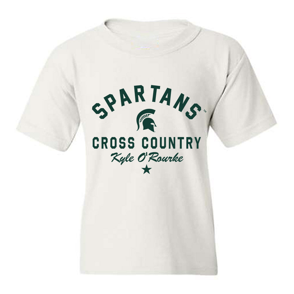 Michigan State - NCAA Men's Cross Country : Kyle O'Rourke - Classic Shersey Youth T-Shirt-0