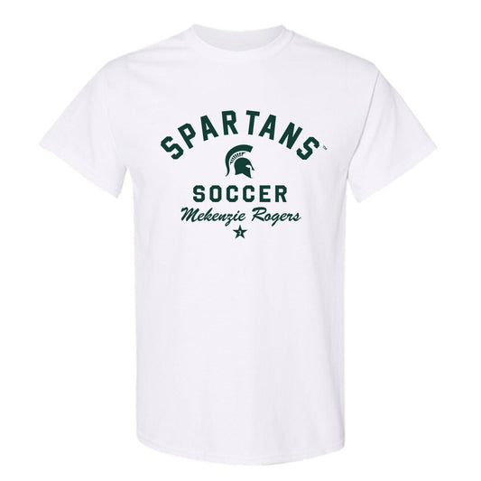 Michigan State - NCAA Women's Soccer : Mekenzie Rogers - Classic Shersey T-Shirt-0