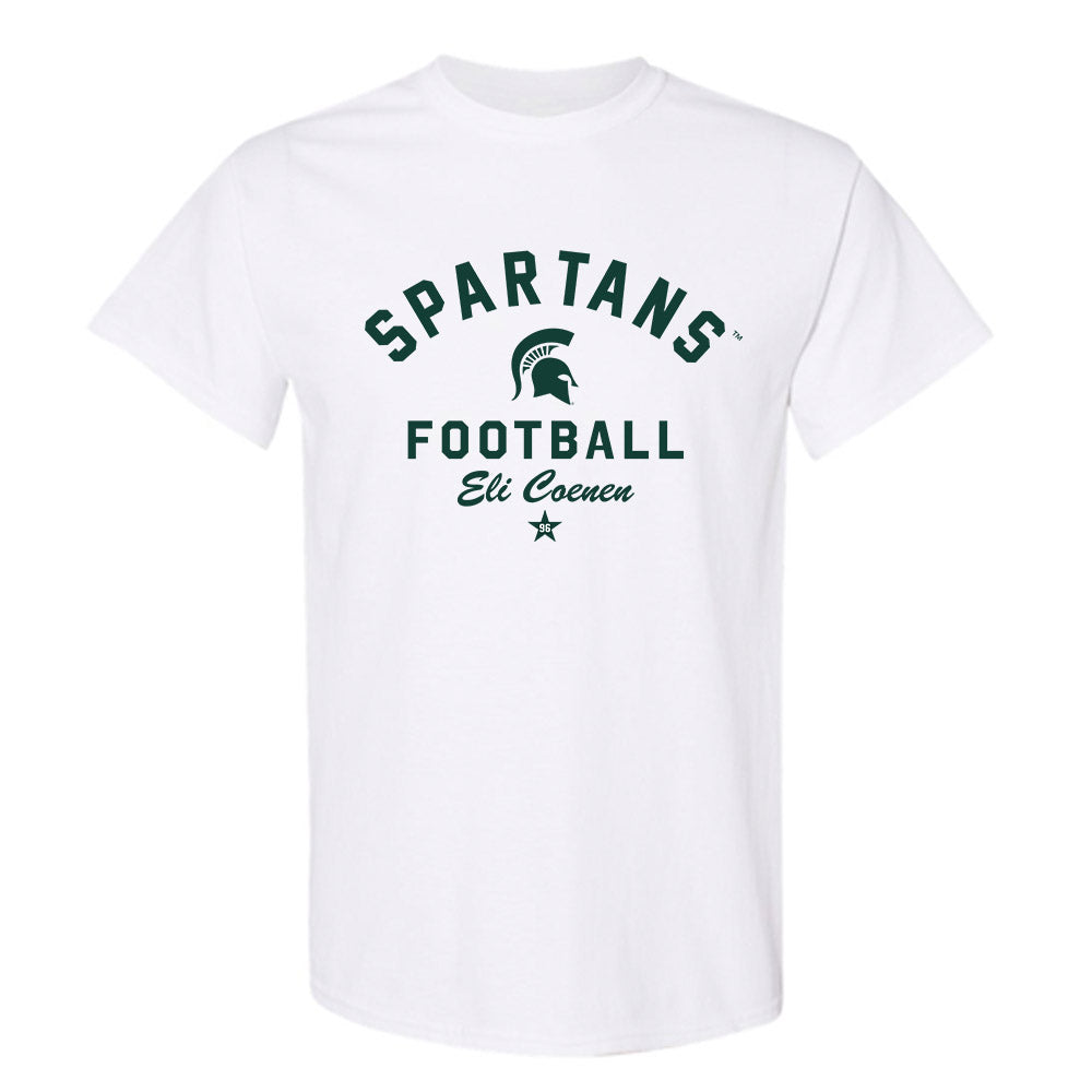 Michigan State - NCAA Football : Eli Coenen - Classic Shersey T-Shirt-0
