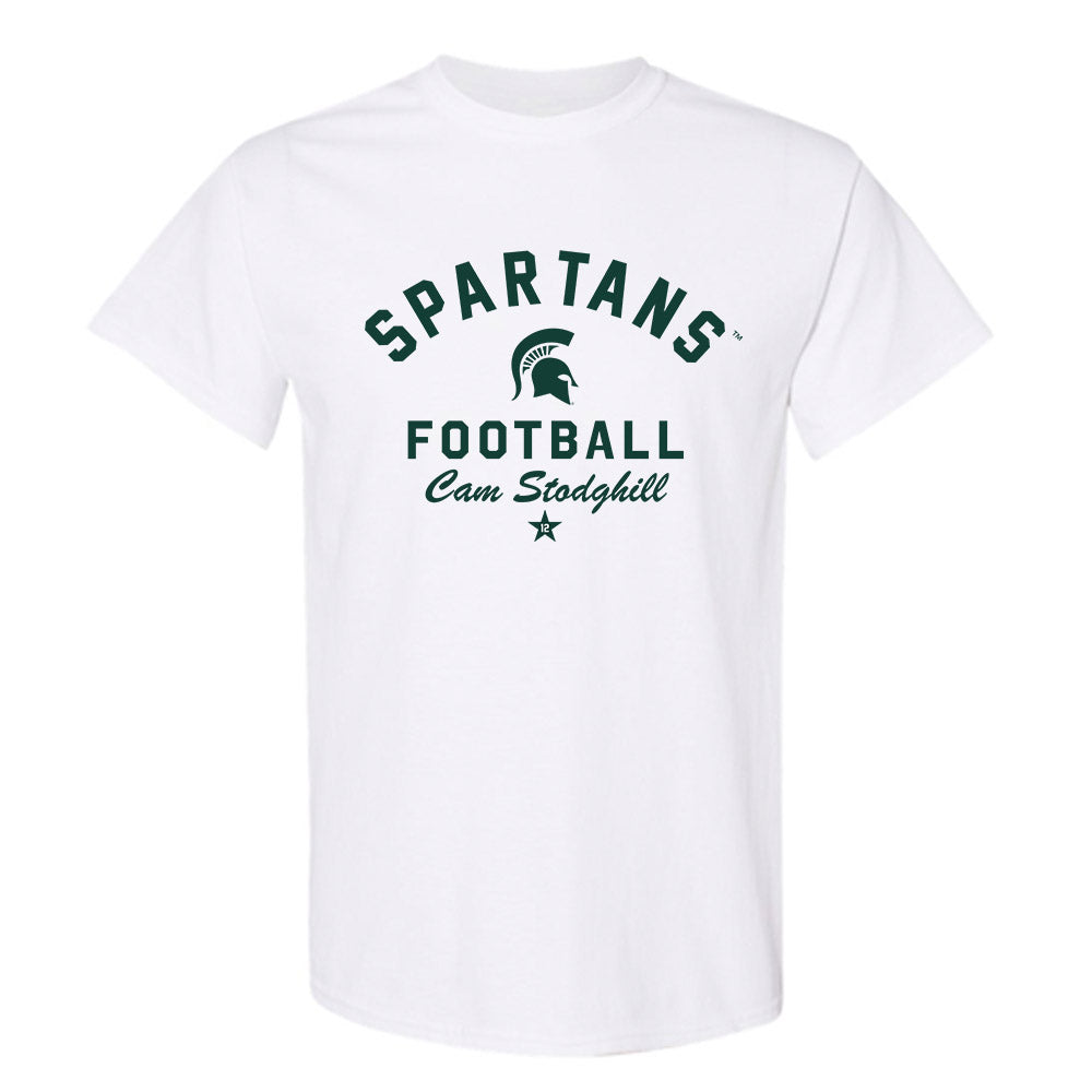 Michigan State - NCAA Football : Cam Stodghill - Classic Shersey T-Shirt-0