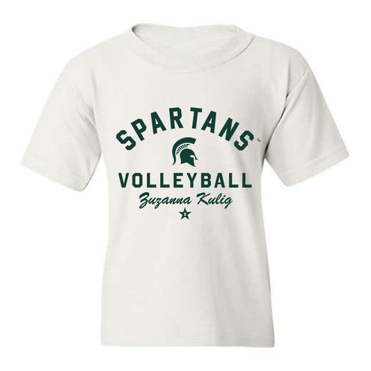 Michigan State - NCAA Women's Volleyball : Zuzanna Kulig - Classic Shersey Youth T-Shirt-0