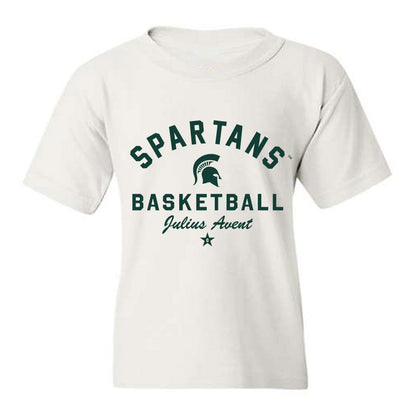 Michigan State - NCAA Men's Basketball : Julius Avent - Classic Shersey Youth T-Shirt-0