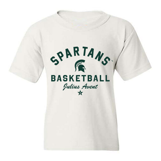 Michigan State - NCAA Men's Basketball : Julius Avent - Classic Shersey Youth T-Shirt-0