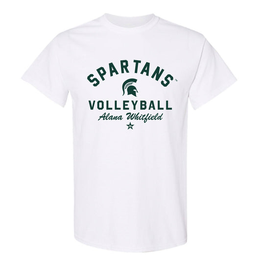 Michigan State - NCAA Women's Volleyball : Alana Whitfield - Classic Shersey T-Shirt-0