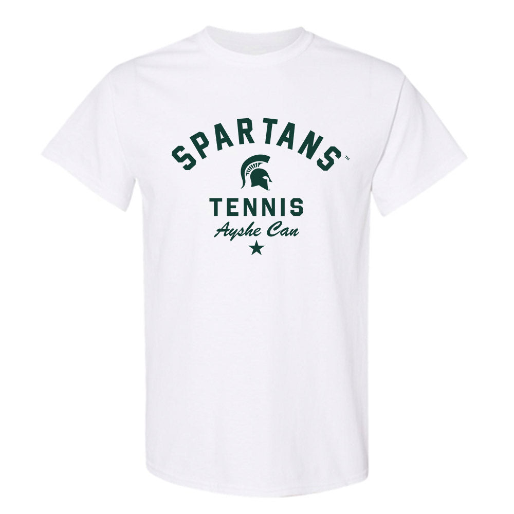 Michigan State - NCAA Women's Tennis : Ayshe Can - Classic Shersey T-Shirt-0