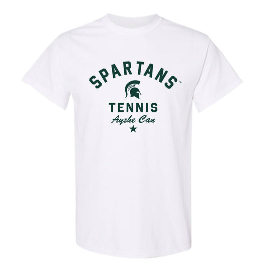 Michigan State - NCAA Women's Tennis : Ayshe Can - Classic Shersey T-Shirt-0