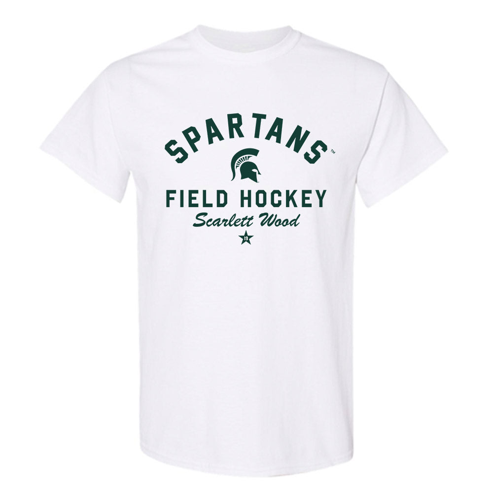 Michigan State - NCAA Women's Field Hockey : Scarlett Wood - Classic Shersey T-Shirt-0