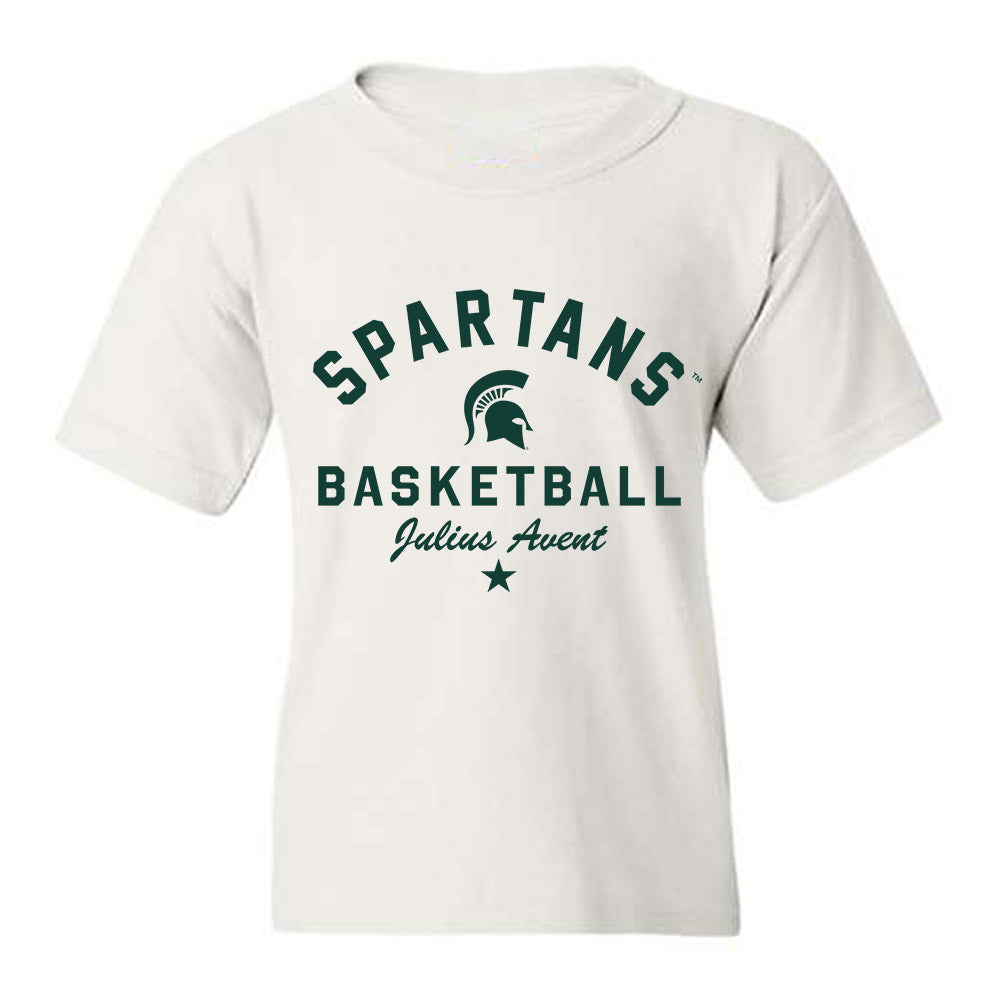 Michigan State - NCAA Men's Basketball : Julius Avent - Classic Shersey Youth T-Shirt-0