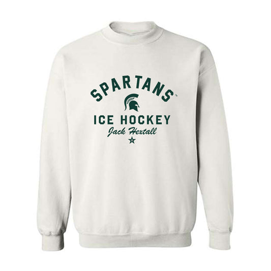 Michigan State - NCAA Men's Ice Hockey : Jack Hextall - Classic Shersey Crewneck Sweatshirt-0