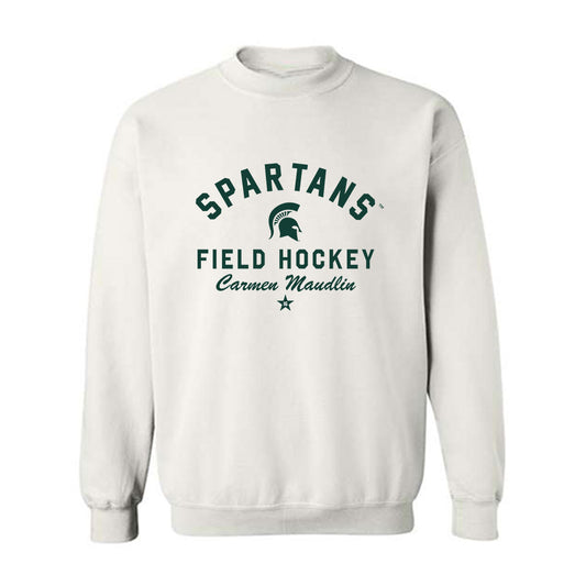 Michigan State - NCAA Women's Field Hockey : Carmen Maudlin - Classic Shersey Crewneck Sweatshirt-0