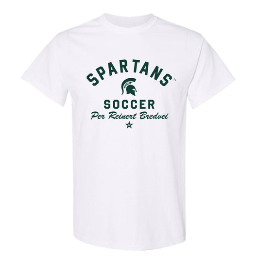 Michigan State - NCAA Men's Soccer : Per Reinert Bredvei - Classic Shersey T-Shirt-0
