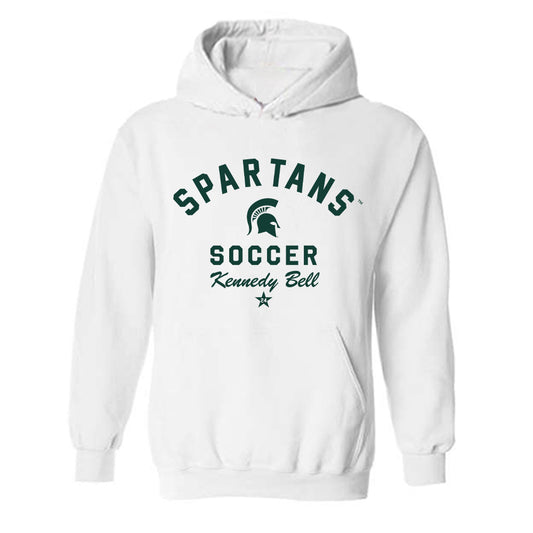 Michigan State - NCAA Women's Soccer : Kennedy Bell - Classic Shersey Hooded Sweatshirt-0
