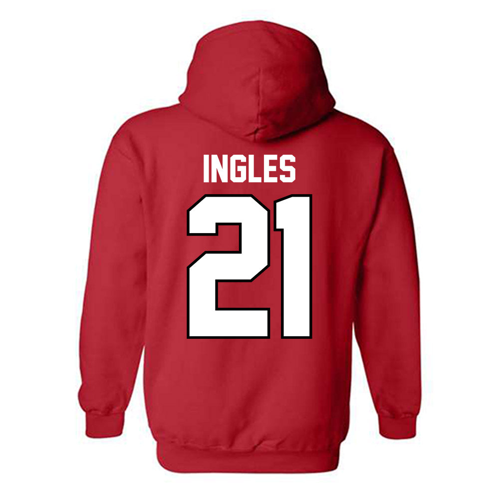 Ohio State - NCAA Men's Ice Hockey : Bryce Ingles - Classic Shersey Hooded Sweatshirt-1