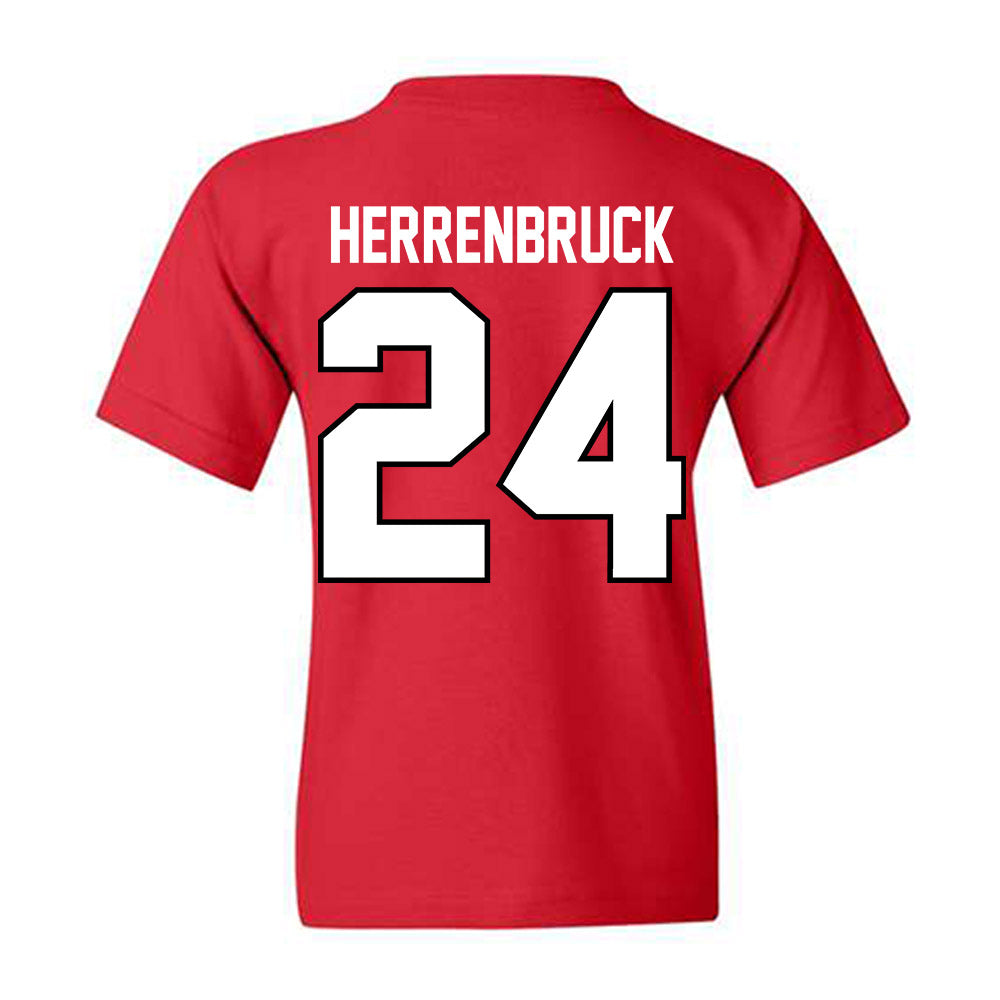 Ohio State - NCAA Baseball : Pierce Herrenbruck - Classic Shersey Youth T-Shirt-1