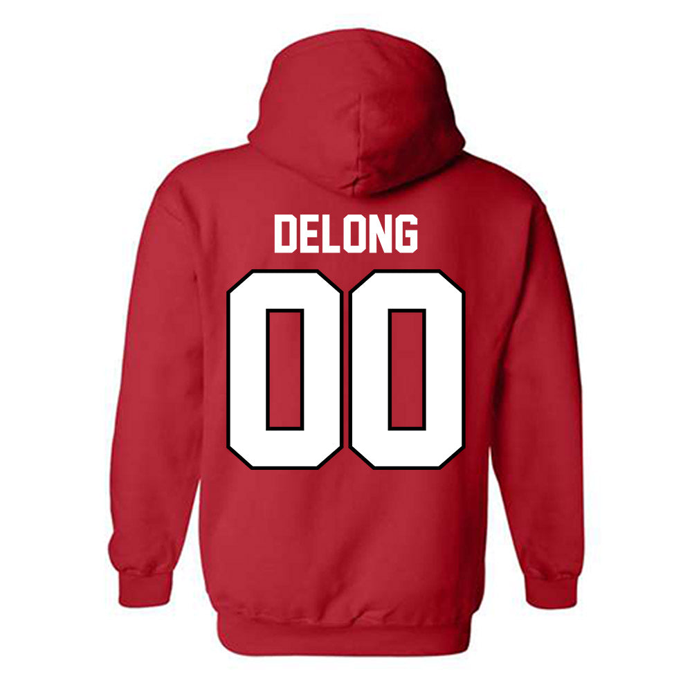 Ohio State - NCAA Softball : Addie DeLong - Classic Shersey Hooded Sweatshirt-1