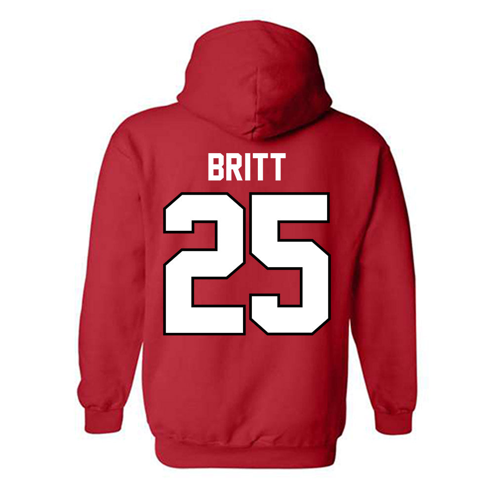 Ohio State - NCAA Women's Soccer : Elle Britt - Classic Shersey Hooded Sweatshirt-1