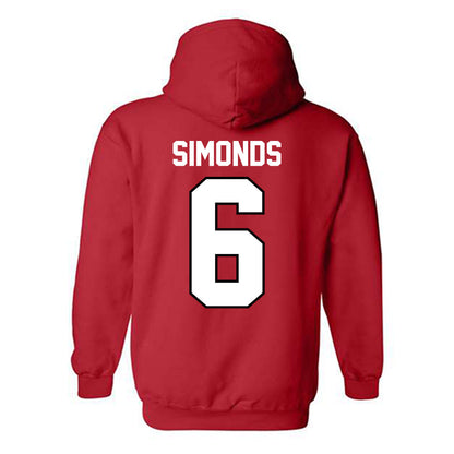 Ohio State - NCAA Women's Lacrosse : Maeve Simonds - Classic Shersey Hooded Sweatshirt-1