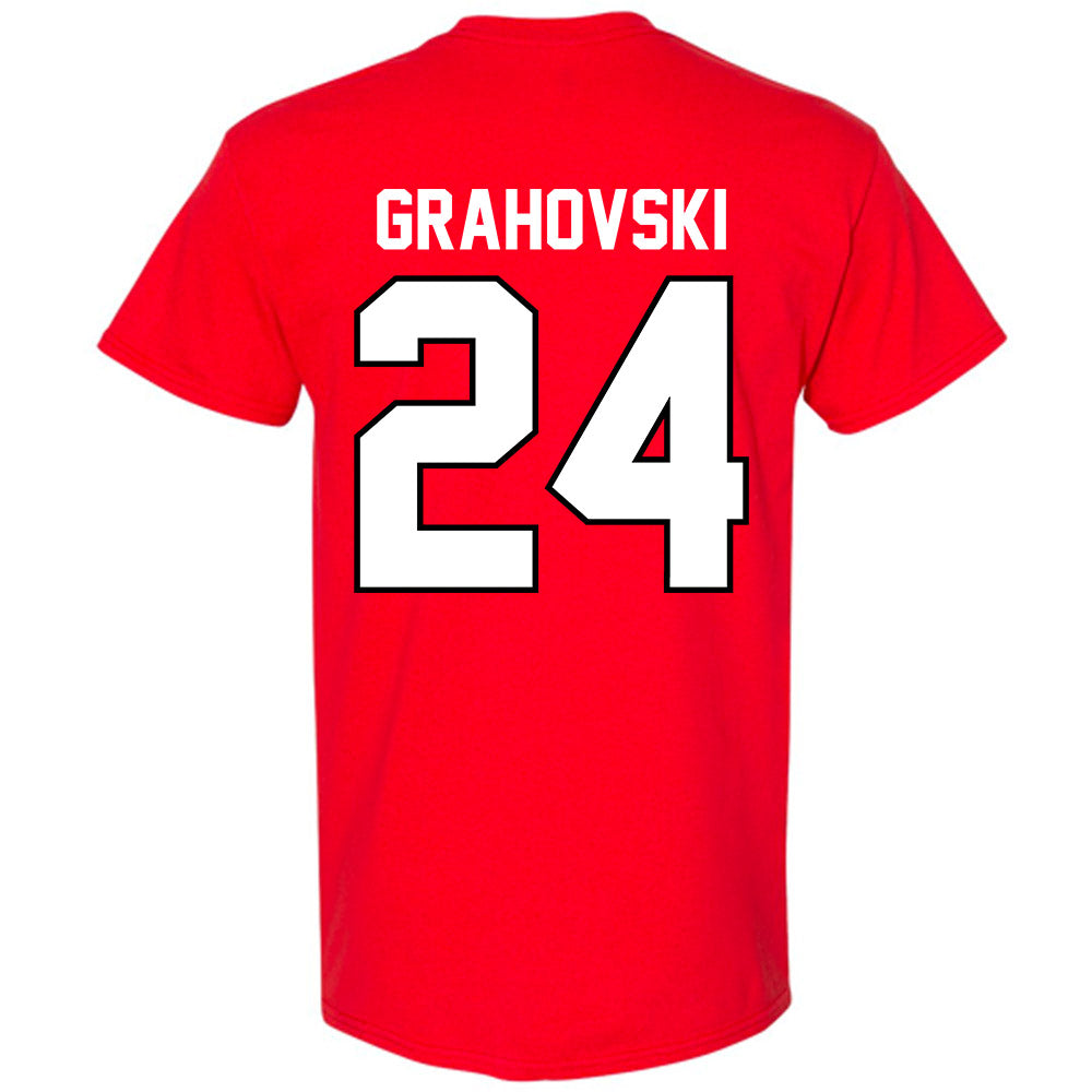 Ohio State - NCAA Men's Gymnastics : Kristian Grahovski - Classic Shersey T-Shirt-1