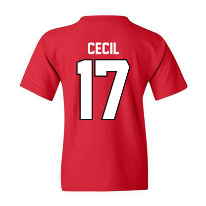 Ohio State - NCAA Baseball : Jack Cecil - Classic Shersey Youth T-Shirt-1