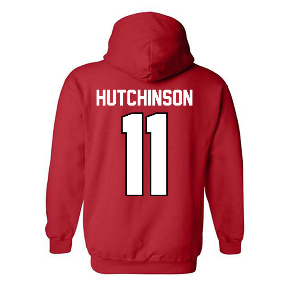 Ohio State - NCAA Men's Volleyball : Ben Hutchinson - Classic Shersey Hooded Sweatshirt-1