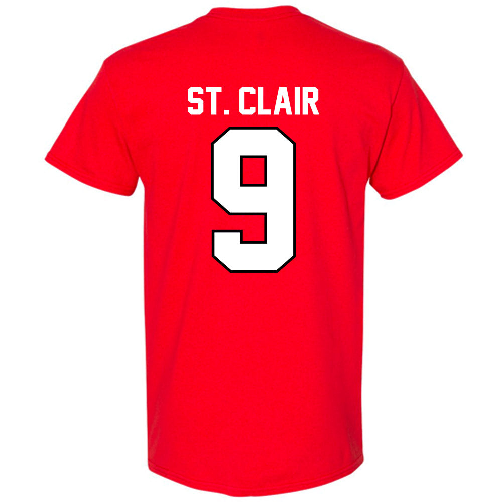 Ohio State - NCAA Football : Tavien St. Clair - Classic Shersey T-Shirt-1