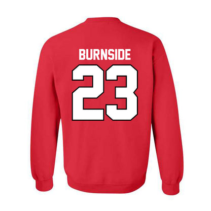 Ohio State - NCAA Men's Ice Hockey : Davis Burnside - Classic Shersey Crewneck Sweatshirt-1