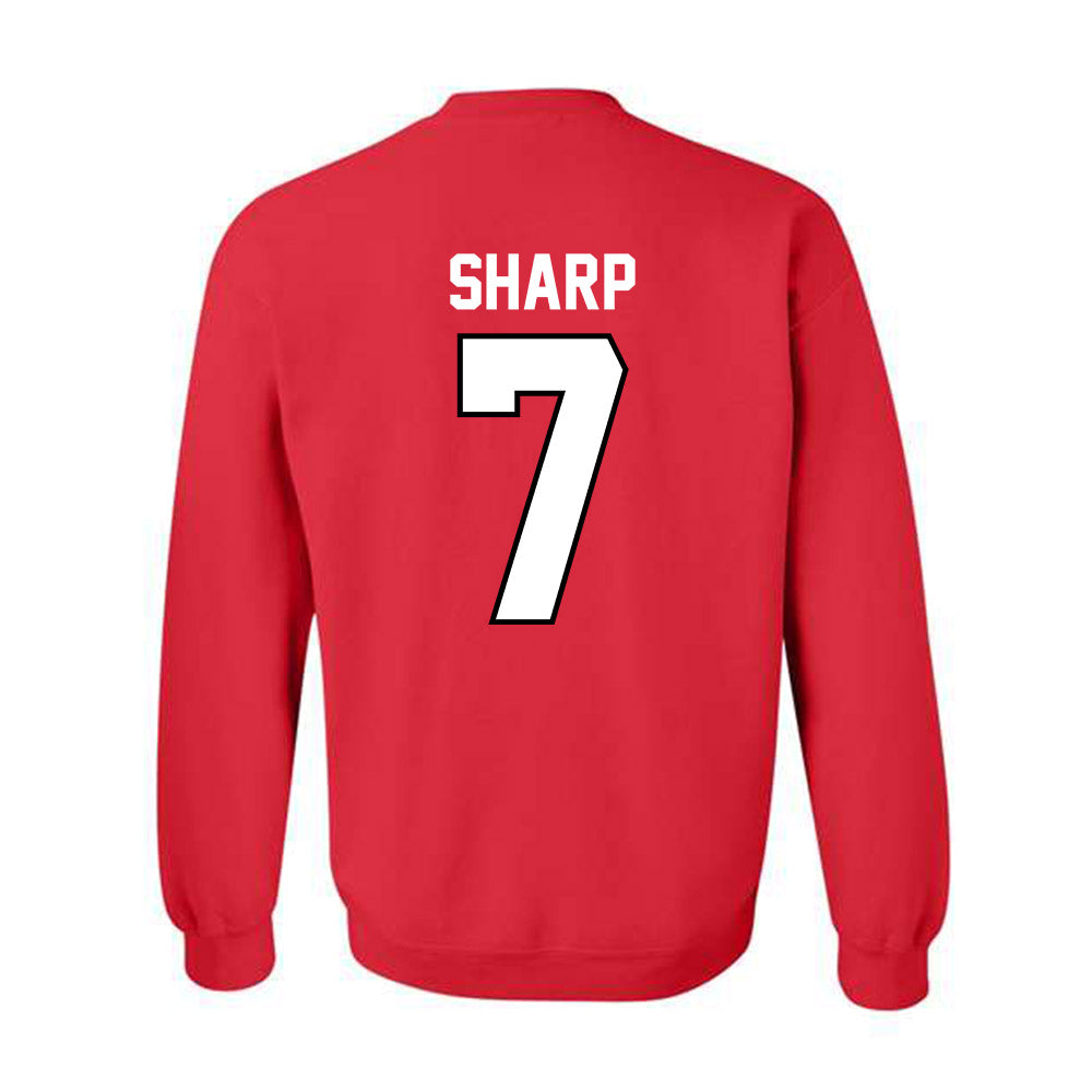 Ohio State - NCAA Men's Lacrosse : Brad Sharp - Classic Shersey Crewneck Sweatshirt-1