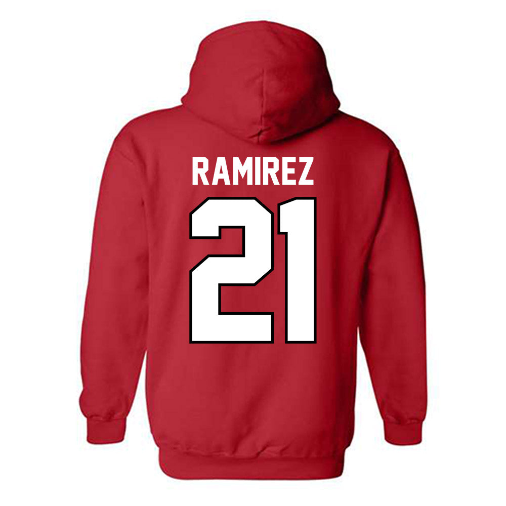 Ohio State - NCAA Men's Gymnastics : David Ramirez - Classic Shersey Hooded Sweatshirt-1