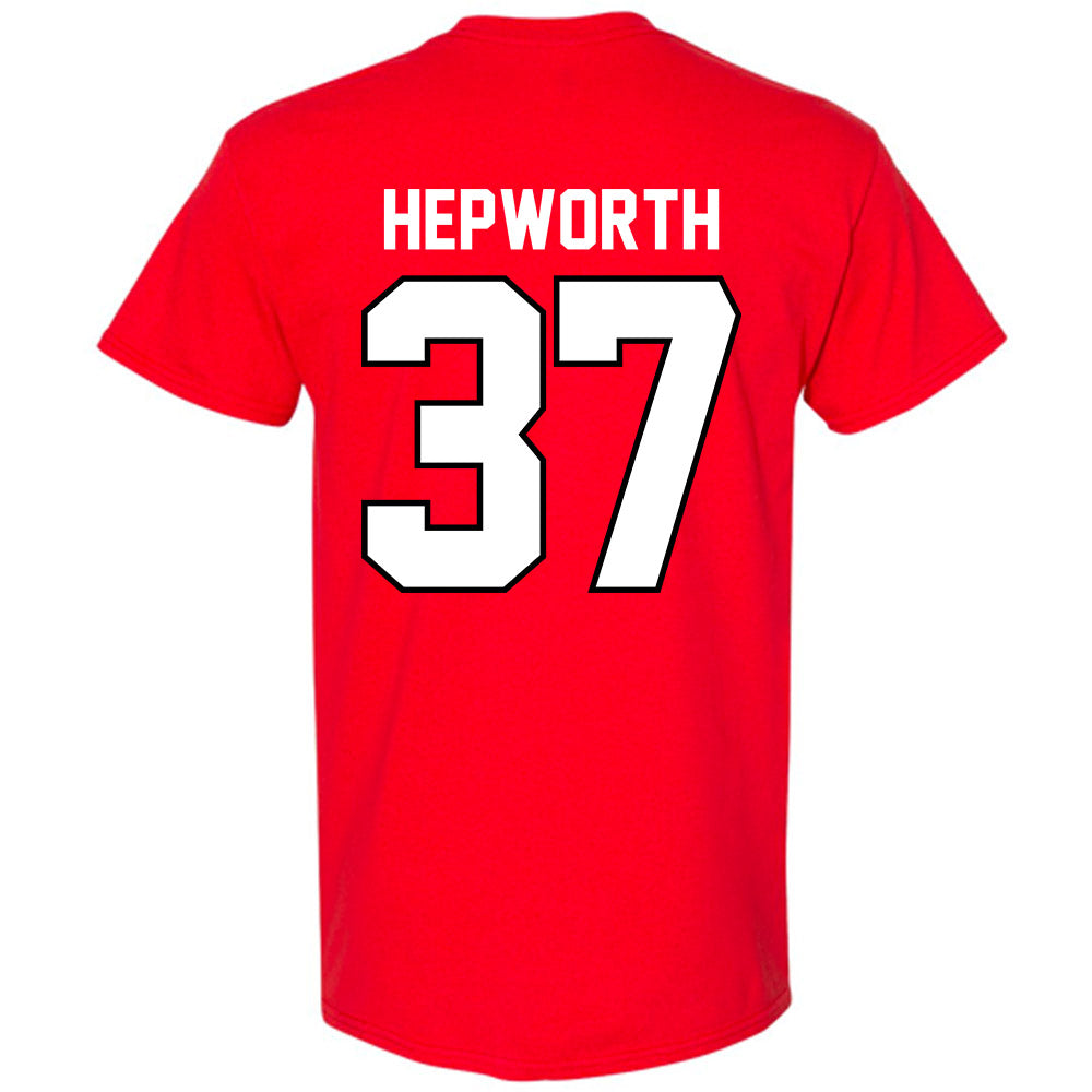 Ohio State - NCAA Men's Lacrosse : Zach Hepworth - Classic Shersey T-Shirt-1