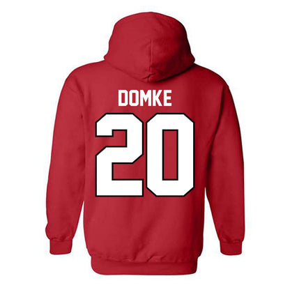 Ohio State - NCAA Baseball : Chris Domke - Classic Shersey Hooded Sweatshirt-1