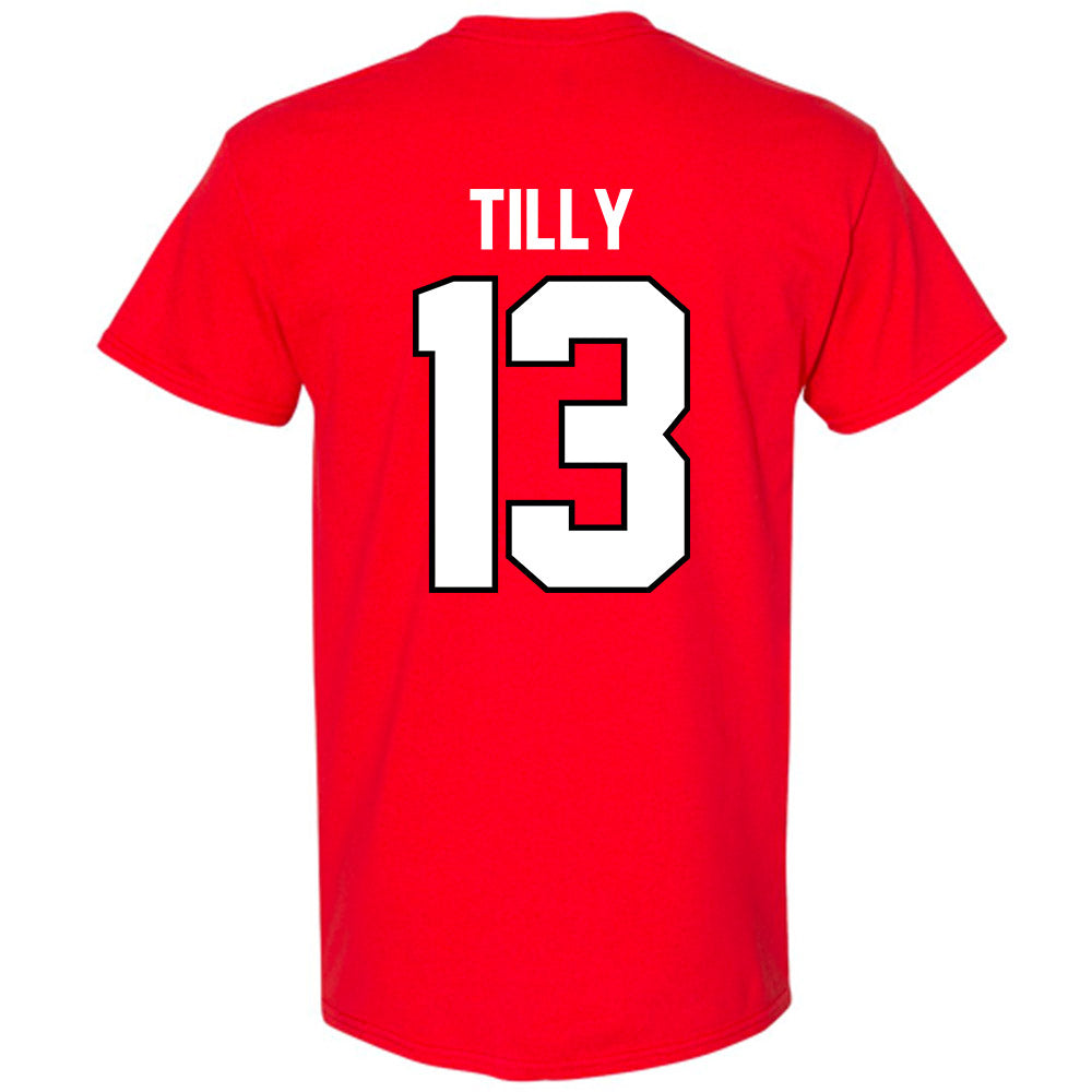 Ohio State - NCAA Men's Basketball : Christoph Tilly - Classic Shersey T-Shirt-1