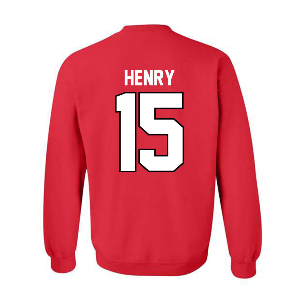 Ohio State - NCAA Women's Basketball : Seini Henry - Classic Shersey Crewneck Sweatshirt-1