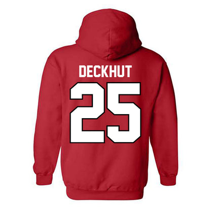 Ohio State - NCAA Men's Ice Hockey : Sam Deckhut - Classic Shersey Hooded Sweatshirt-1