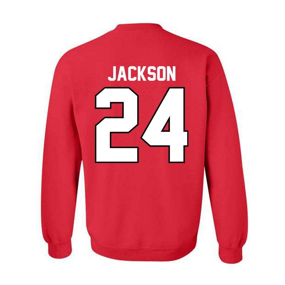 Ohio State - NCAA Football : Jakobi Jackson - Classic Shersey Crewneck Sweatshirt-1