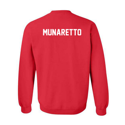 Ohio State - NCAA Wrestling : Dom Munaretto - Classic Shersey Crewneck Sweatshirt-1