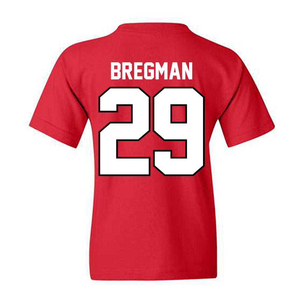 Ohio State - NCAA Men's Lacrosse : Mason Bregman - Classic Shersey Youth T-Shirt-1