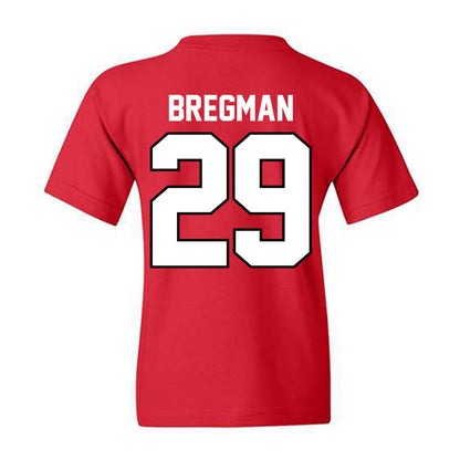 Ohio State - NCAA Men's Lacrosse : Mason Bregman - Classic Shersey Youth T-Shirt-1