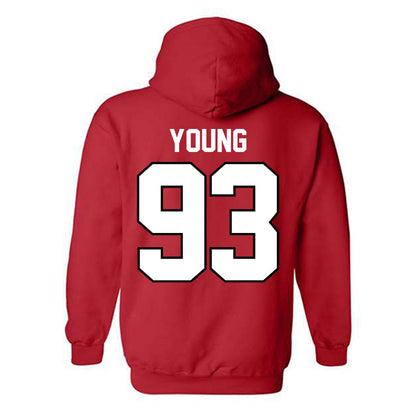 Ohio State - NCAA Football : Brady Young - Classic Shersey Hooded Sweatshirt-1