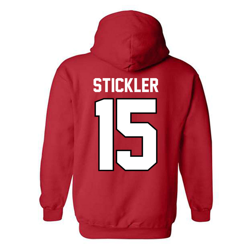Ohio State - NCAA Women's Lacrosse : Mackie Stickler - Classic Shersey Hooded Sweatshirt-1