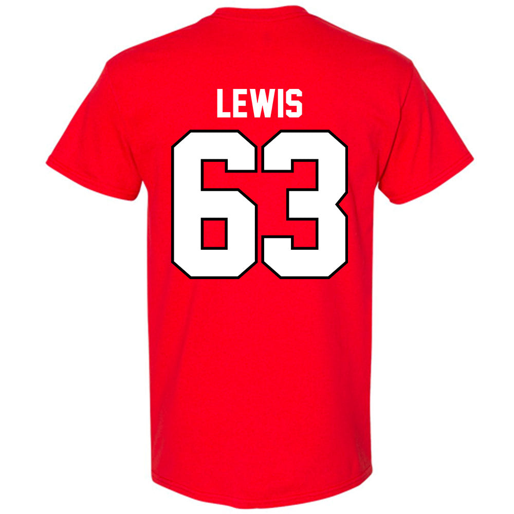 Ohio State - NCAA Men's Ice Hockey : Nathan Lewis - Classic Shersey T-Shirt-1