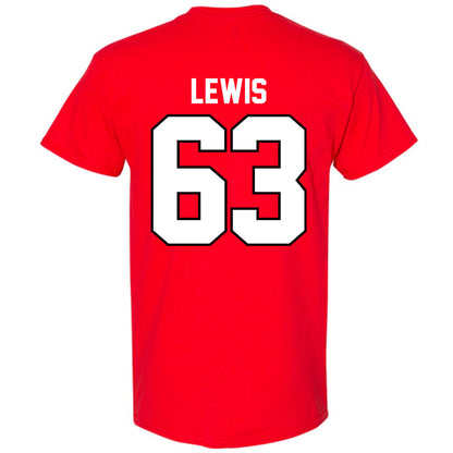 Ohio State - NCAA Men's Ice Hockey : Nathan Lewis - Classic Shersey T-Shirt-1