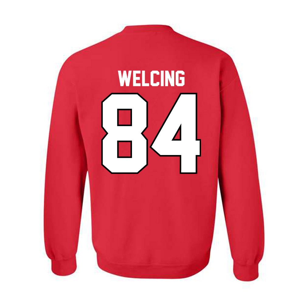 Ohio State - NCAA Football : Hunter Welcing - Classic Shersey Crewneck Sweatshirt-1