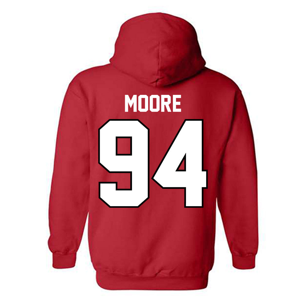 Ohio State - NCAA Football : Jason Moore - Classic Shersey Hooded Sweatshirt-1